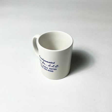 USED "WHITE SATIN SUGAR" CERAMIC MUG