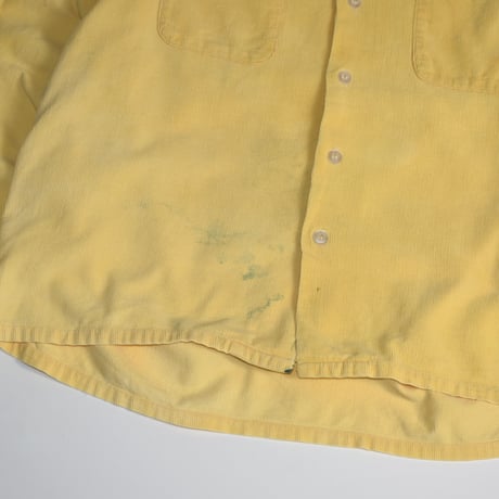 USED 60'S "MR.VANDYKE" CORDUROY L/S SHIRT