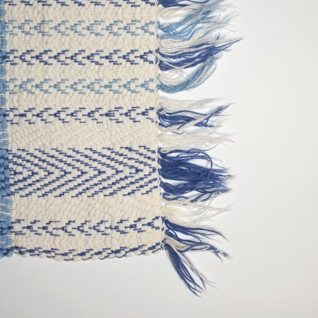 USED COTTON BORDER RUG