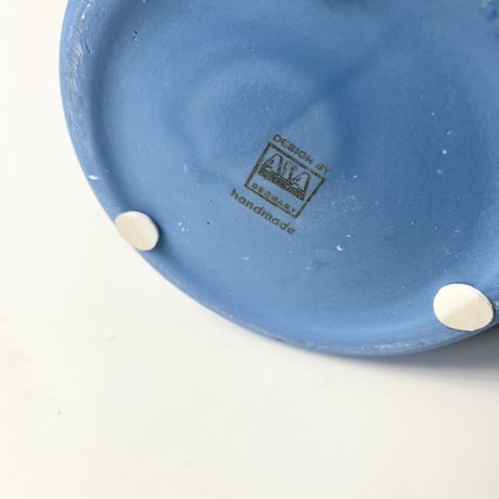 USED HANDMADE CERAMIC FLOWER VASE