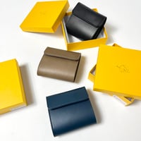APOLLON LEATHER ”snap wallet / brass"