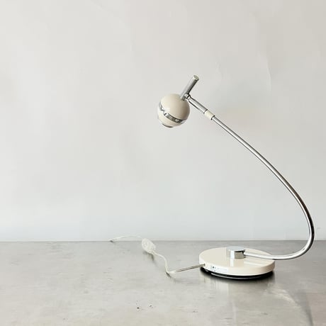 USED CHROME NECK TABLE LAMP