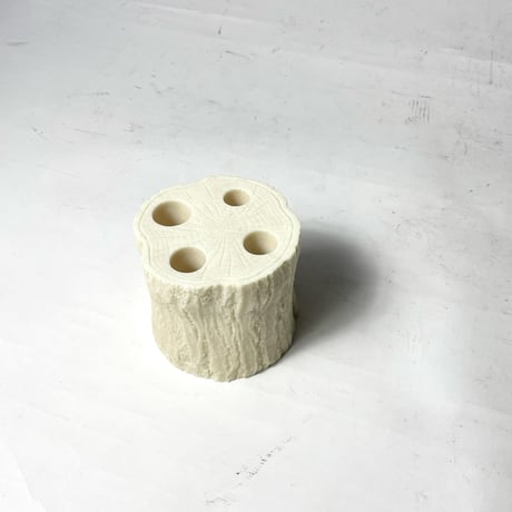 USED WOOD GREIN UMBRELLA STAND