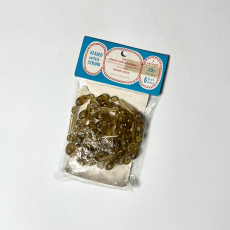 DEAD STOCK BEADED CURTAIN STRAND