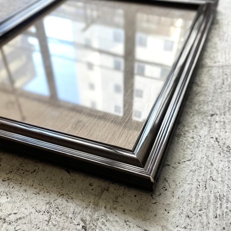 USED WOODEN PHOTO FRAME