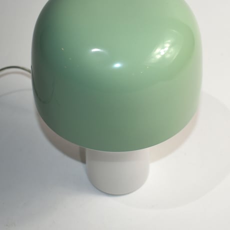 USED "TEO" GLASS & IRON TABLE LAMP