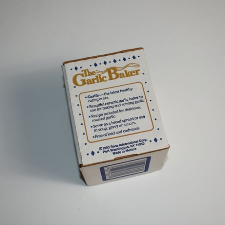 DEAD STOCK 1993 "RECO" THE GARLIC BAKER