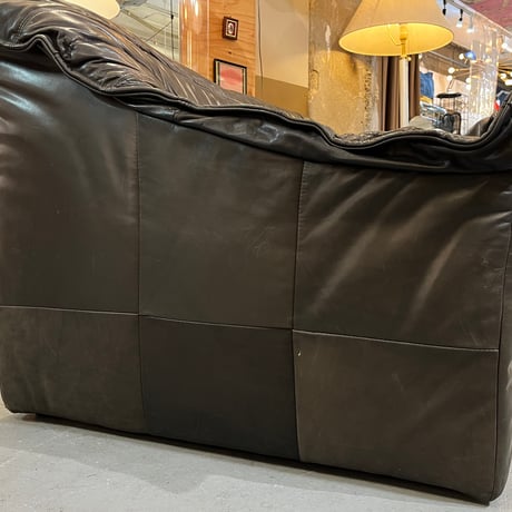 USED LEATHER 3P SOFA