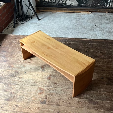 USED WOODEN LOW TABLE