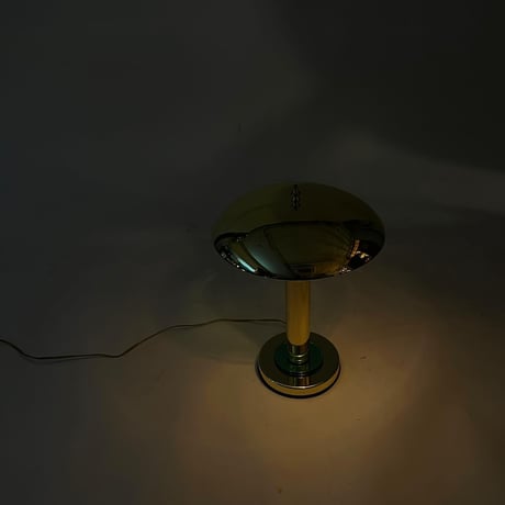 USED METAL & GLASS TOUCH SENSOR TABLE LAMP