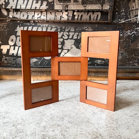 USED WOODEN PHOTO FRAME