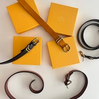 APOLLON LEATHER "24mm belt / brass"