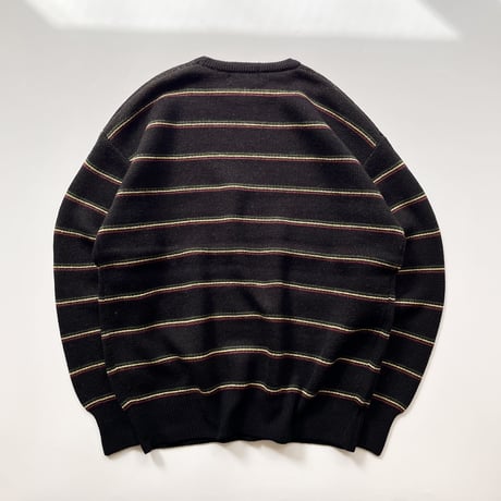 COMFORTABLE REASON  “Pinstripe Rasta Sweater”