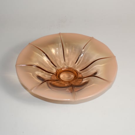 VINTAGE GLASS ART BOWL