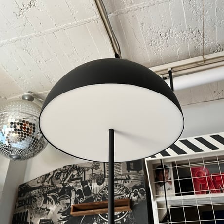 JAPAN USED “PANASONIC” METAL FRAME PLASTIC SHADE FLOOR LAMP