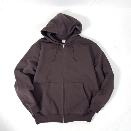 BASEMENT GEAR "15oz Garment Dye Zip Up Hoodie"