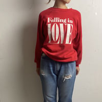 USED "80'S FALLING IN LOVE" SWEAT