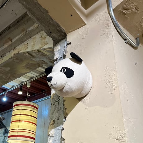 USED WALL HANGING PANDA HEAD