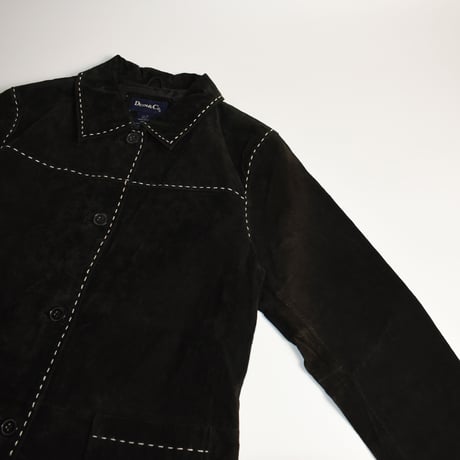 USED "DENIM & CO" LEATHER JACKET