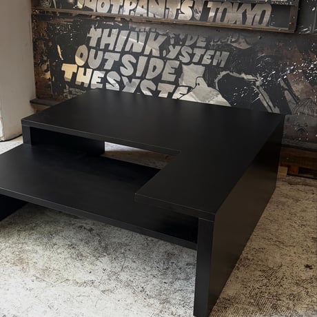 USED "CASSINA ixc" WOODEN LOW TABLE