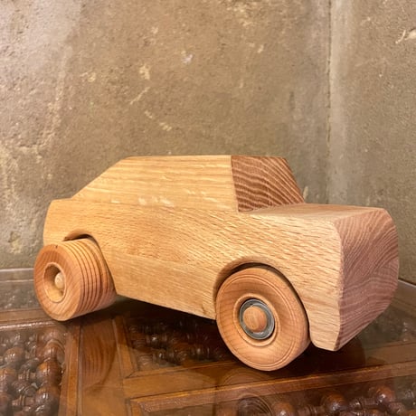USED WOODEN TOY CAR
