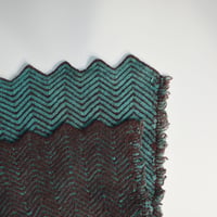 VINTAGE REVERSIBLE ACRYLIC SQUARE RUG