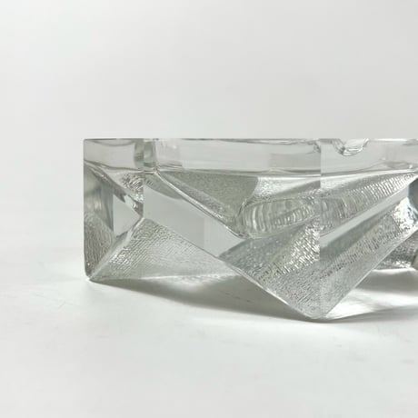 USED GLASS ASH TRAY