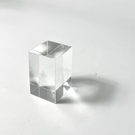 USED CRYSTAL PAPERWEIGHT