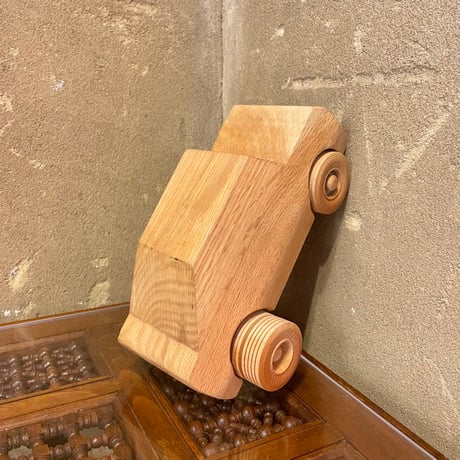 USED WOODEN TOY CAR