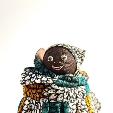 USED HANDMADE AFRICAN FABRIC TOY