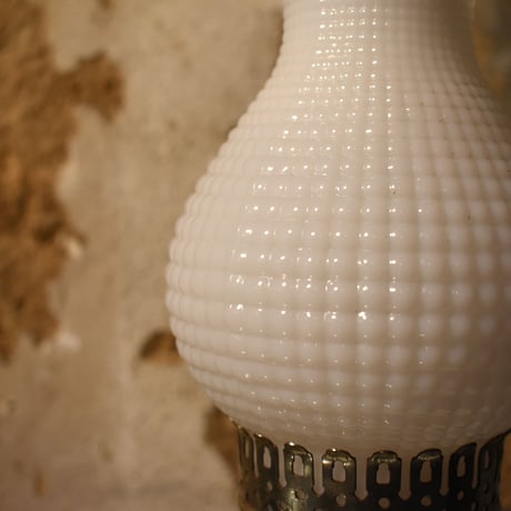 60'S BUBBLE GLASS TABLE LAMP