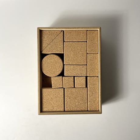 USED CORK BUILDING BLOCKS