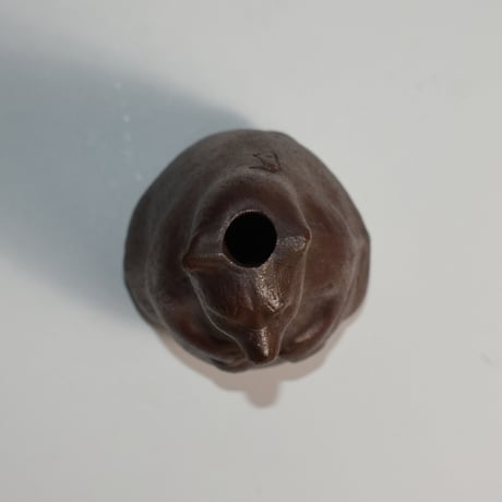 USED CERAMIC BEAR FLOWER VASE