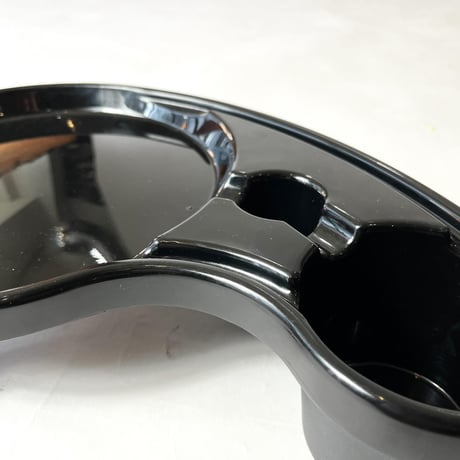 USED "DEBBIE MEYER'S / BUFFET GENIUS" PLASTICS PLATE & DRINK HOLDER