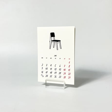 TAKESHI WADA "2025 VTG CHAIR COLLECTION CALENDAR"