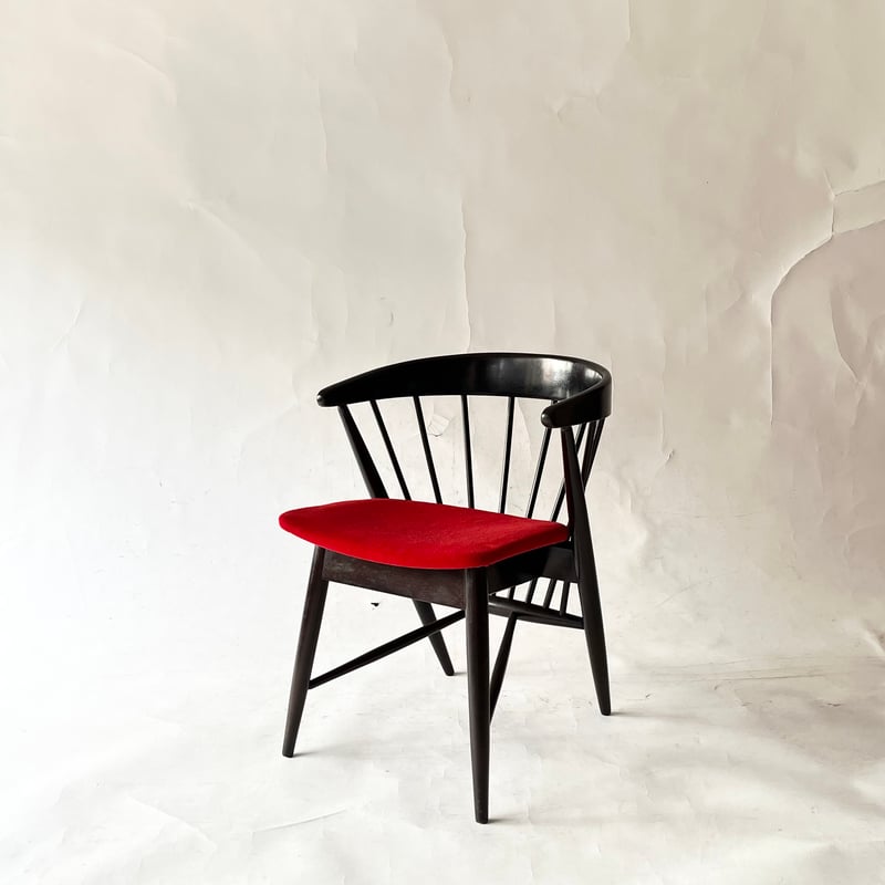 JAPAN VINTAGE 70'S “飛騨産業” WOODEN FRAME FABRIC A