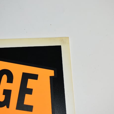 USED "COLE / GARAGE SALE" SIGN BOARD