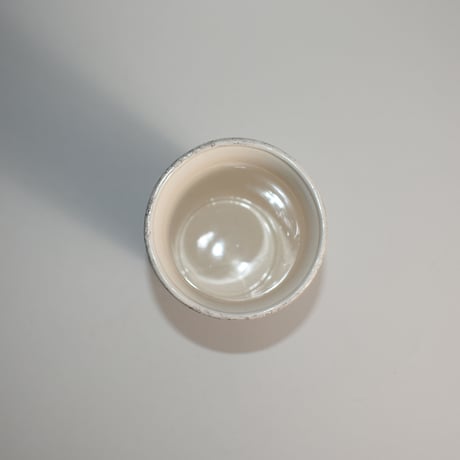 USED MARBLE PATTERN FLOWER VASE