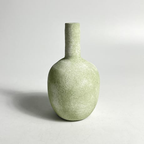 USED FADED CERAMIC FLOWER VASE