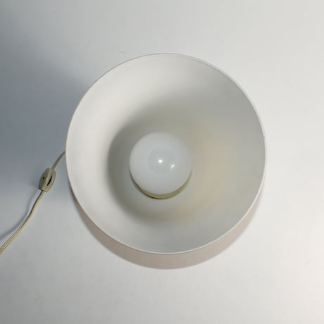 USED GLASS TABLE LAMP