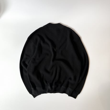 COMFORTABLE REASON "Big Waffle Mock Neck"