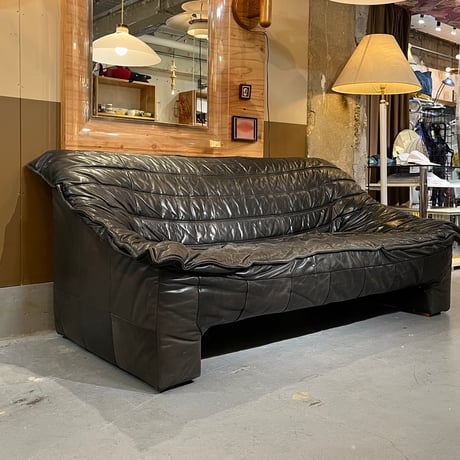 USED LEATHER 3P SOFA