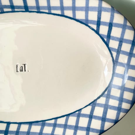 USED CERAMIC PLATE