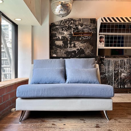 USED FABRIC 2P SOFA