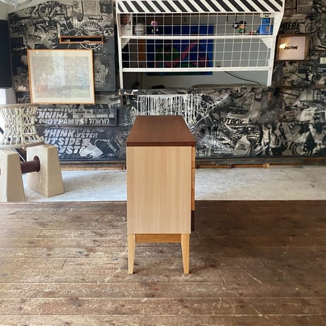 USED WOODEN 18 STORAGE CHEST
