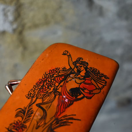 CLASP LEATHER COIN CASE