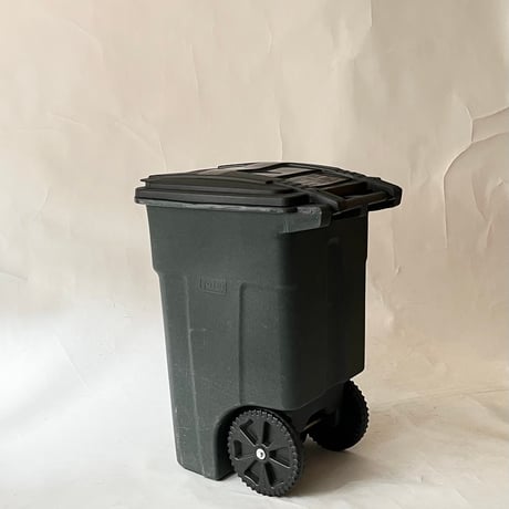 USED “TOTER” 48 GALLON TWO WHEELS TRASH CAN