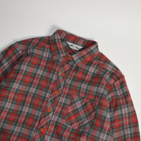 USED "LADIES WEAR" PLAID L/S SHIRT