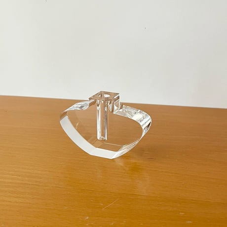 USED CRYSTAL BUD VASE