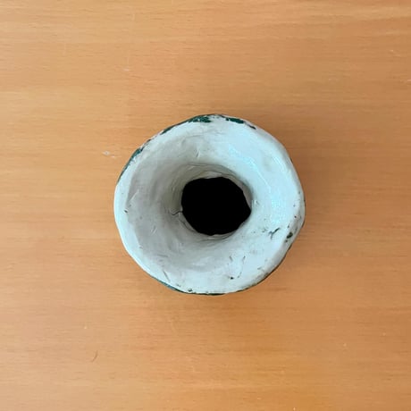 VINTAGE CERAMIC HANDMADE FLOWER VASE